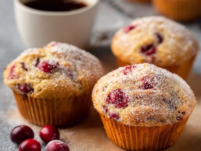 Looking for a delicious and easy treat that captures the essence of the holiday season? These Sugared Cranberry Muffins are perfect for brunch or as a snack. Bursting with tart cranberries and a hint of sweetness, they are sure to impress your family and friends! cranberry muffins