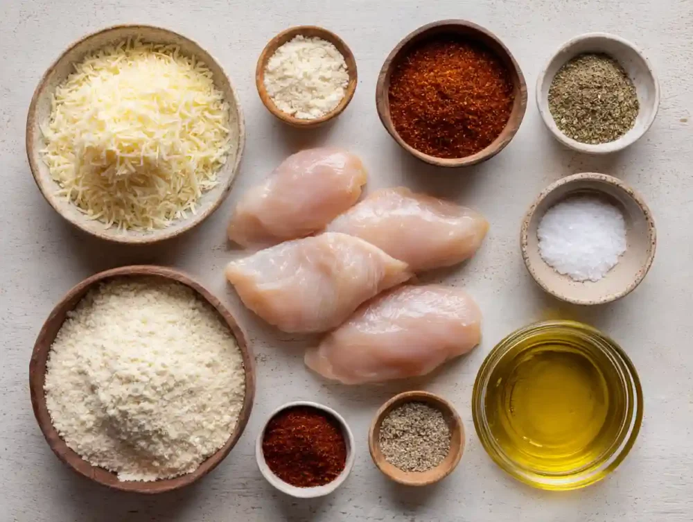 ingredients for 15-Minute Air Fryer Chicken