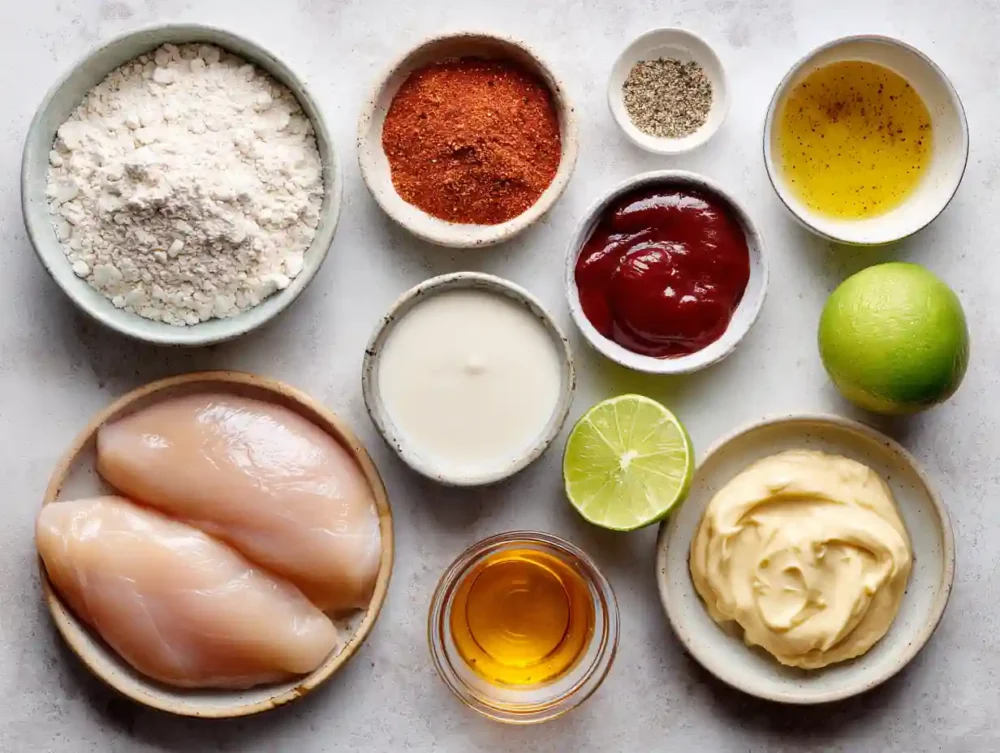 Bang Bang Chicken: A Spicy Delight You Can't Resist! ingredients for Bang Bang Chicken