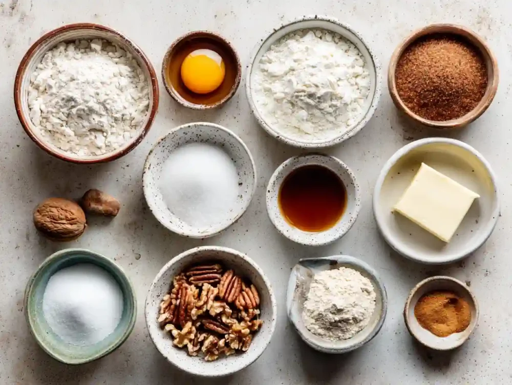 ingredients for Chewy French Toast Cookies