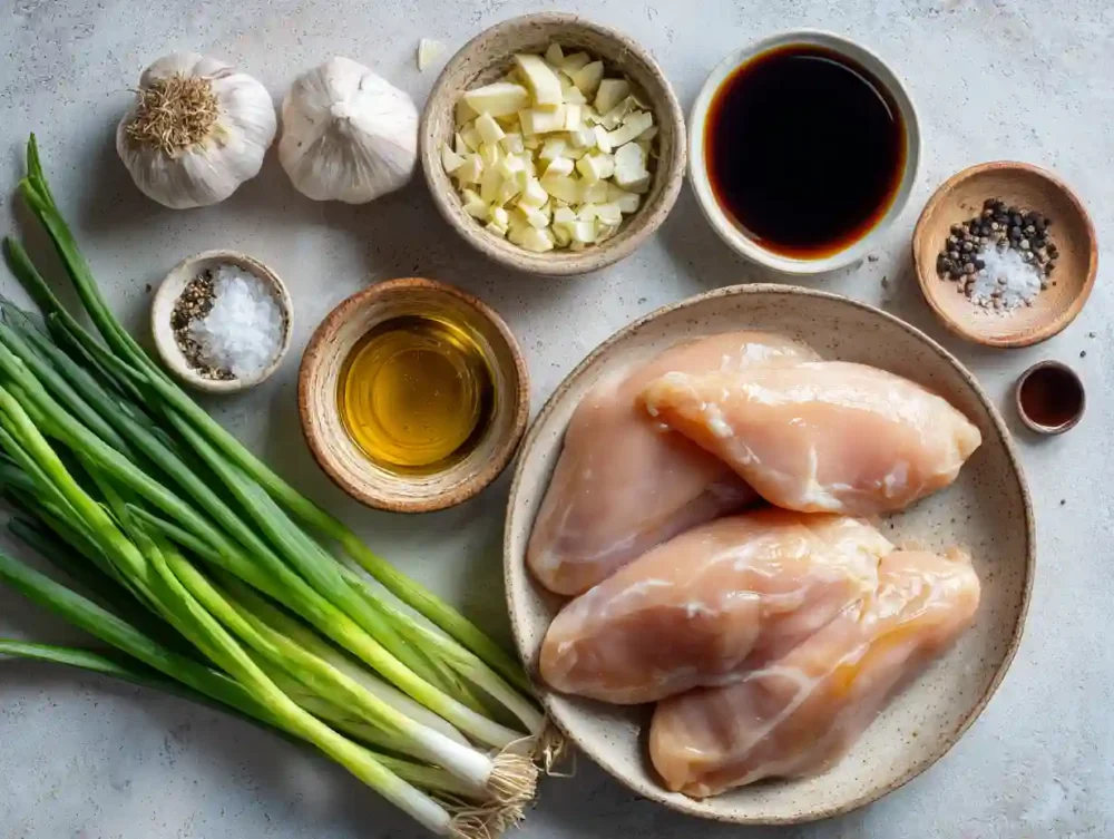 Honey Garlic Chicken Miracle: A Simple & Flavorful Delight ingredients for Honey Garlic Chicken