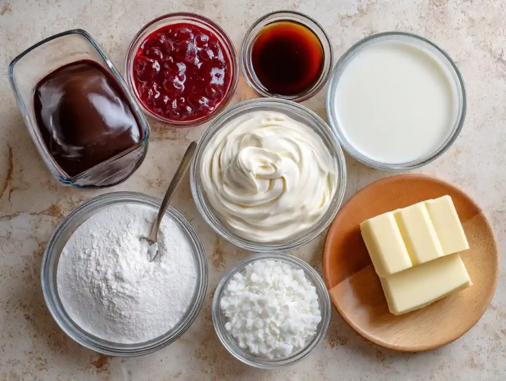 ingredients for Jello Pudding Pops