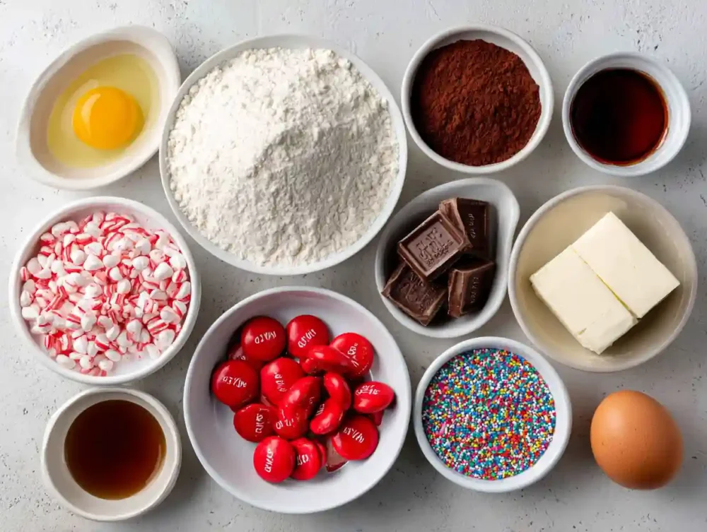 Red Velvet Blossom Cookies: A Festive Delight for All Occasions ingredients for Red Velvet Blossom Cookies