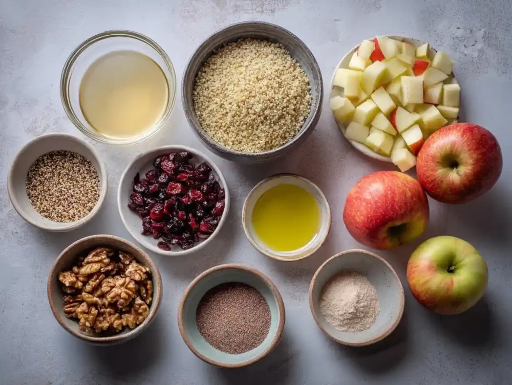 Apple Quinoa Salad: A Wholesome and Flavorful Delight ingredients for quinoa salad