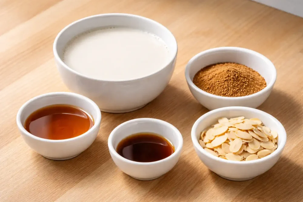 maple vanilla almond milk ingredients