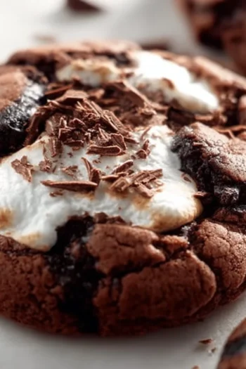 Get ready to sink your teeth into these delightful Marshmallow Swirl Cookies! Packed with chocolate chips and sweet marshmallows, they're perfect for a family treat or a special celebration. marshmallow swirl cookies