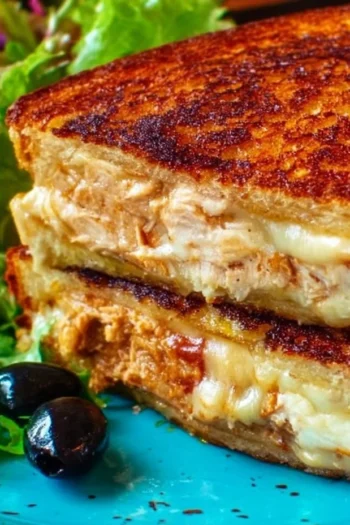 Dive into the warmth of home with the perfect tuna melt. This quick and easy recipe combines savory tuna, fresh veggies, and gooey mozzarella, making it an irresistible comfort food choice for any meal. A delightful treat for lunch or dinner that you'll want to make again and again! tuna melt
