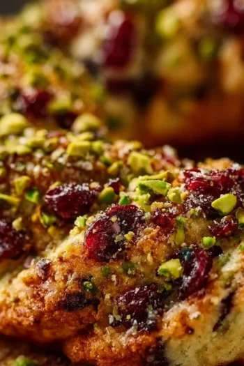 This article presents an easy and delightful recipe for Pistachio Cranberry Wreath Cookies. Rich in flavor and perfect for any occasion, these cookies are a cheerful addition to your dessert table. Pistachio Cranberry Wreath Cookies