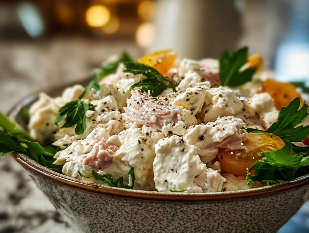 Cottage Cheese Tuna Salad