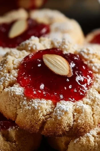 Indulge in delightful Raspberry Almond Shortbread Thumbprint Cookies, a perfect blend of buttery shortbread and tart raspberry jam. These cookies are not only easy to make but also a crowd-pleaser that brings joy during festive occasions or casual gatherings. Raspberry Almond Shortbread Cookies