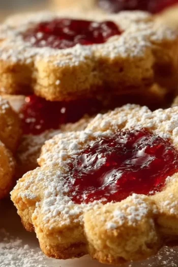 Discover the irresistible charm of Raspberry Linzer Cookies, a delightful blend of buttery cookie and fruity jam filling. This recipe is perfect for sharing with loved ones or enjoying on a cozy afternoon! Raspberry Linzer Cookies