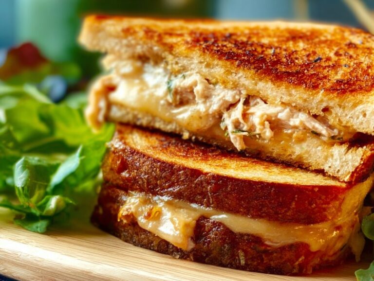 Dive into the warmth of home with the perfect tuna melt. This quick and easy recipe combines savory tuna, fresh veggies, and gooey mozzarella, making it an irresistible comfort food choice for any meal. A delightful treat for lunch or dinner that you'll want to make again and again! tuna melt