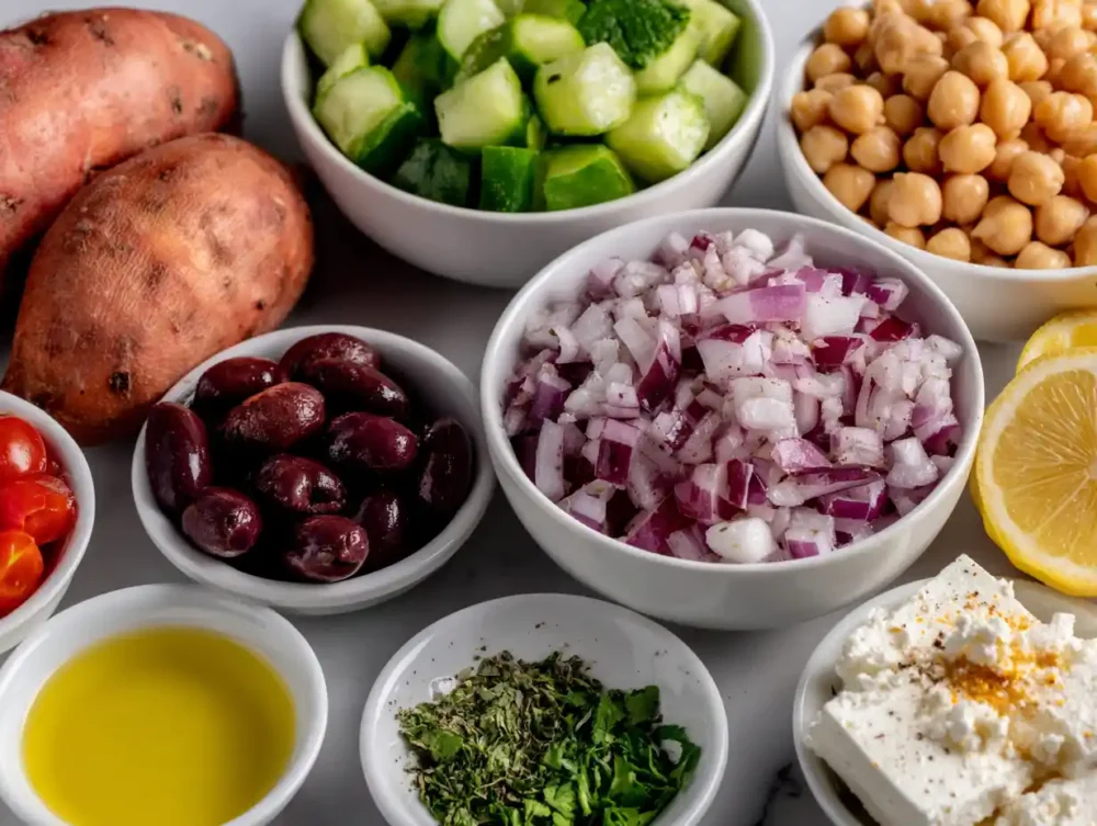 stuffed sweet potatoes ingredients