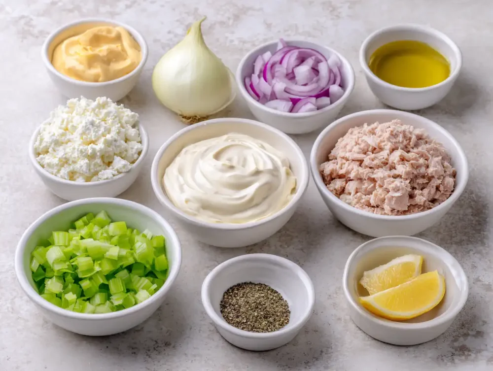 tuna salad ingredients