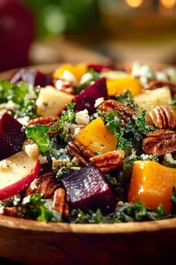 This Winter Garden Salad is a delightful mix of fresh greens and vibrant vegetables that will brighten your table. It’s not only a treat for the eyes but also packed with nutrients, making it a perfect choice for a light lunch or a refreshing side dish. Winter Garden Salad