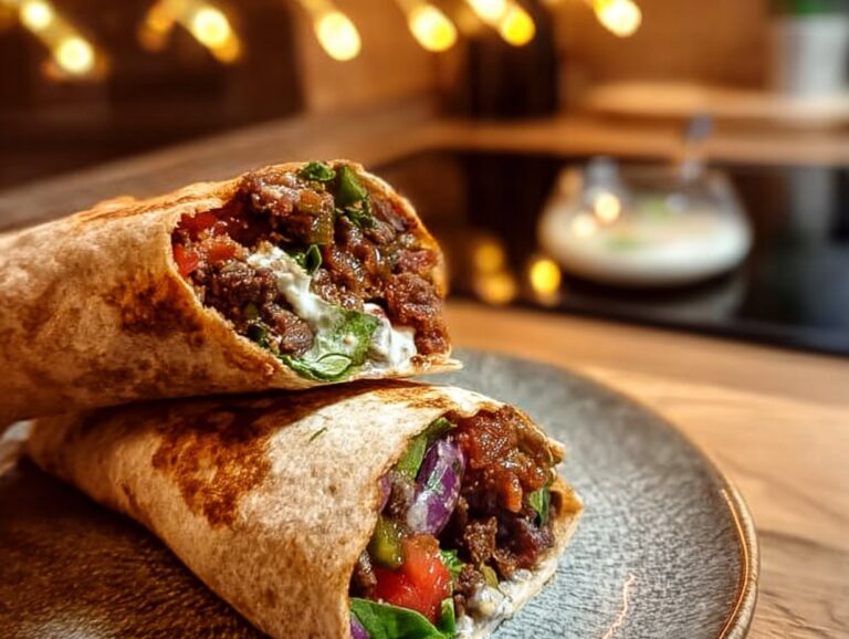 Looking for a quick and satisfying meal that is packed with flavor? Try this Authentic Lebanese Beef Wrap. With just a handful of ingredients, you can make a delicious wrap that is perfect for lunch or dinner, satisfying your cravings without breaking a sweat. Lebanese Beef Wrap