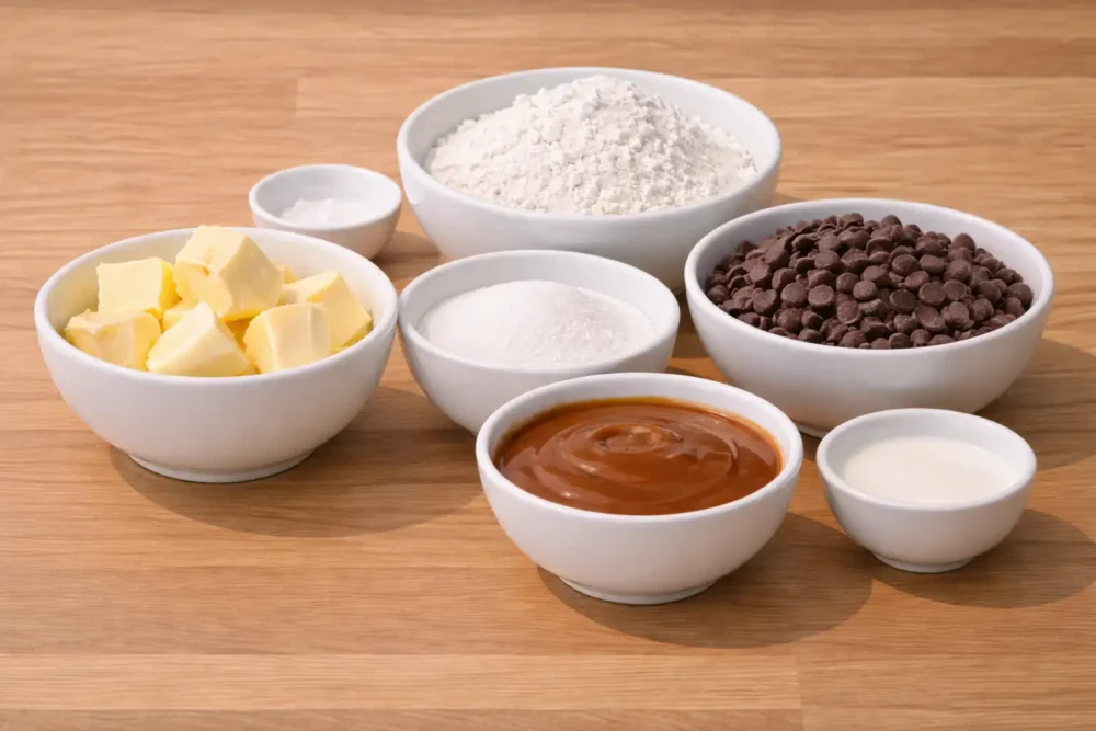 Millionaire’s Bar ingredients