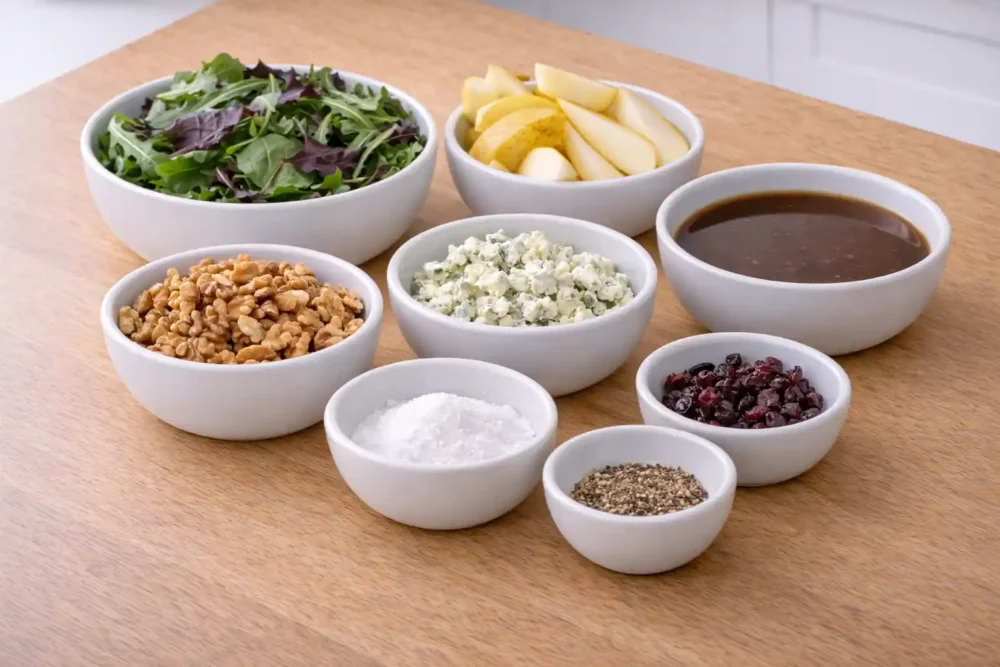 Winter Pear Salad: A Delicious and Nutritious Delight Winter Pear Salad ingredients