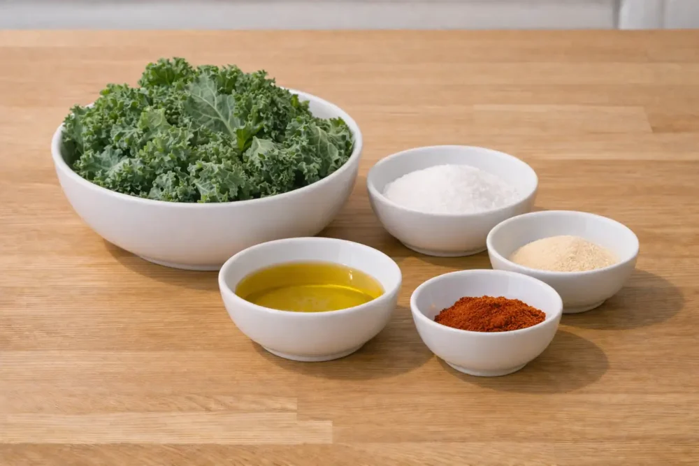 baked kale chips ingredients