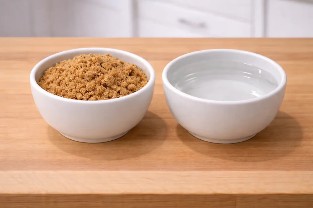 brown sugar syrup ingredients