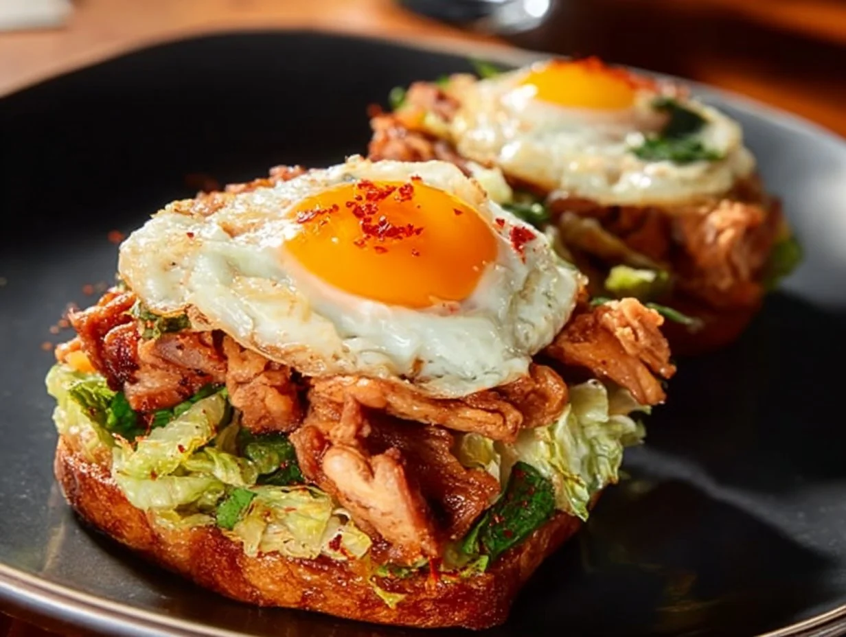 Delicious Cabbage Chicken Breast Sandwich for a healthy and satisfying meal