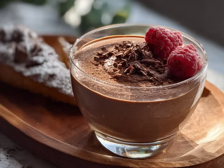 Chocolate Protein Mousse: Indulge in a Guilt-Free Delight Discover the delightfully creamy Chocolate Protein Mousse made with silken tofu and dark chocolate. This quick, healthy dessert is perfect for satisfying chocolate cravings without guilt. Enjoy its rich flavors while fueling your body with protein! Chocolate Protein Mousse