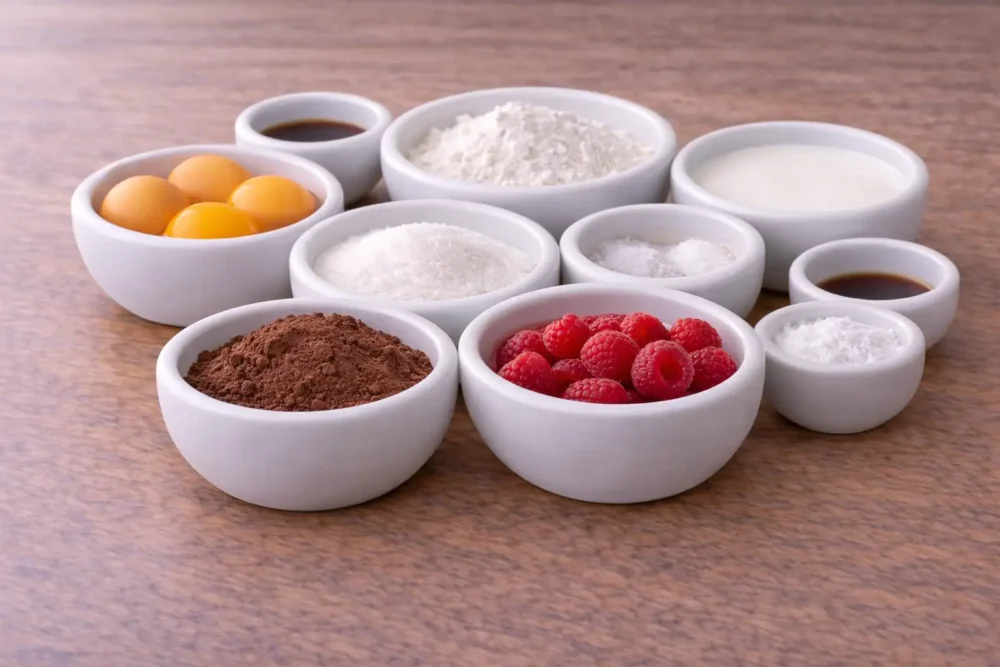 Chocolate Raspberry Swiss Roll: A Perfectly Delicious Dessert chocolate raspberry ingredients