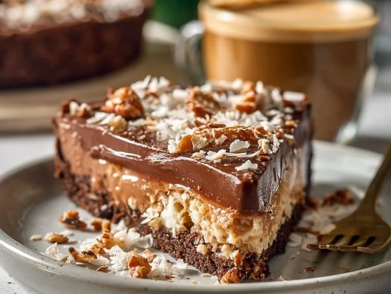 Dreamy No-Bake German Chocolate Pie: A Deliciously Creamy Dessert Discover the delightful flavors of this Dreamy No-Bake German Chocolate Pie, an easy dessert that combines rich chocolate and coconut for the ultimate treat. Perfect for any occasion. German chocolate pie