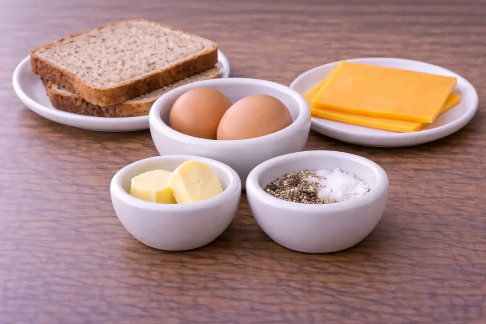 egg and cheese toast ingredients