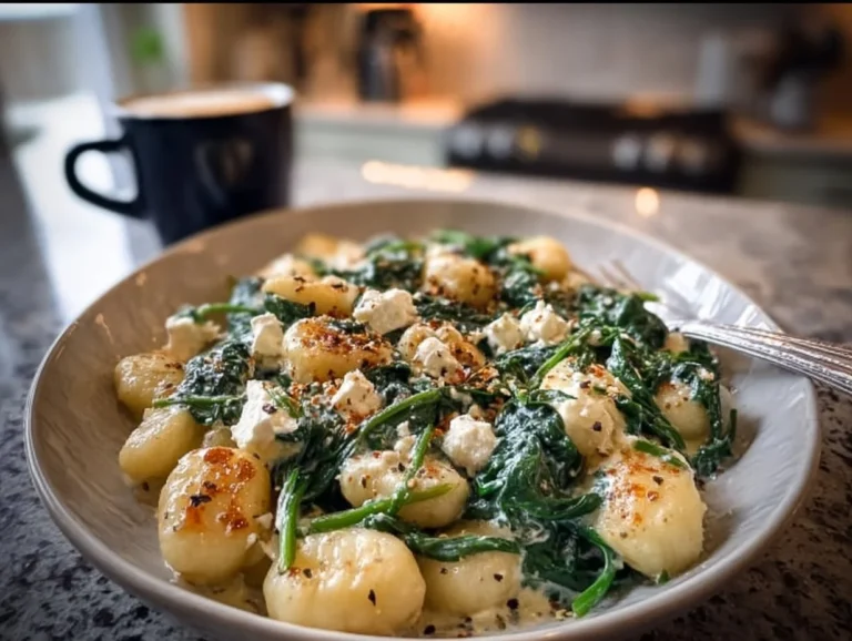 Indulge in a creamy, comforting dish that pairs perfectly with any occasion. This creamy gnocchi with spinach and feta recipe is both simple and satisfies your craving for flavor. Gnocchi With Spinach And Feta