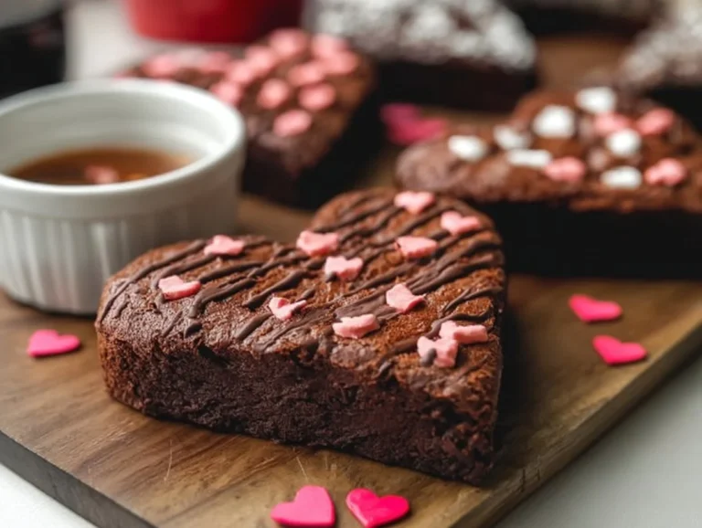 These delightful Heart Shaped Brownies are perfect for any occasion, boasting rich chocolate flavor and a fun presentation. Easy to make and universally loved, they’re ideal for treating family or friends, showcasing a personal touch that everyone will appreciate. Heart Shaped Brownies