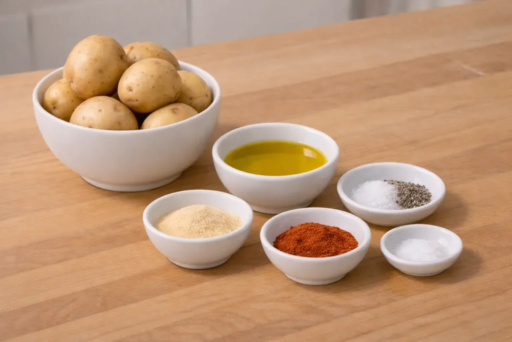 heart-shaped potatoes ingredients