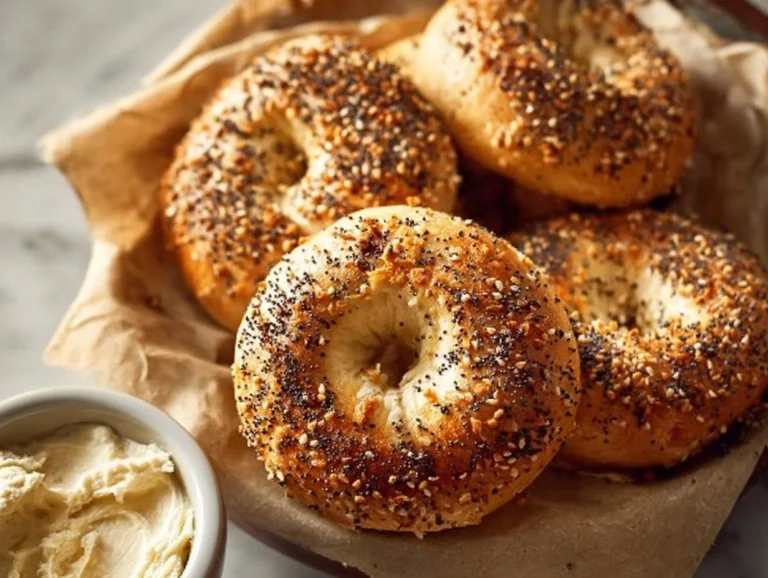 Experience the delight of Homemade Bagels Easy No Yeast that you can whip up quickly and easily. This simple recipe requires no yeast and uses just a few ingredients, making it perfect for busy mornings. With a crispy exterior and soft, chewy interior, you'll enjoy every bite. homemade bagels