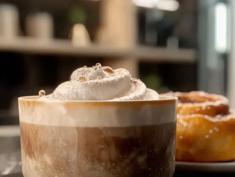 Indulge in the comforting warmth of our Honey Bun Latte recipe. With its delightful blend of espresso, oat milk, honey, and cinnamon, this cozy drink is perfect for chilly mornings or cozy afternoons. Treat yourself to this creamy, sweet delight today! Honey Bun Latte