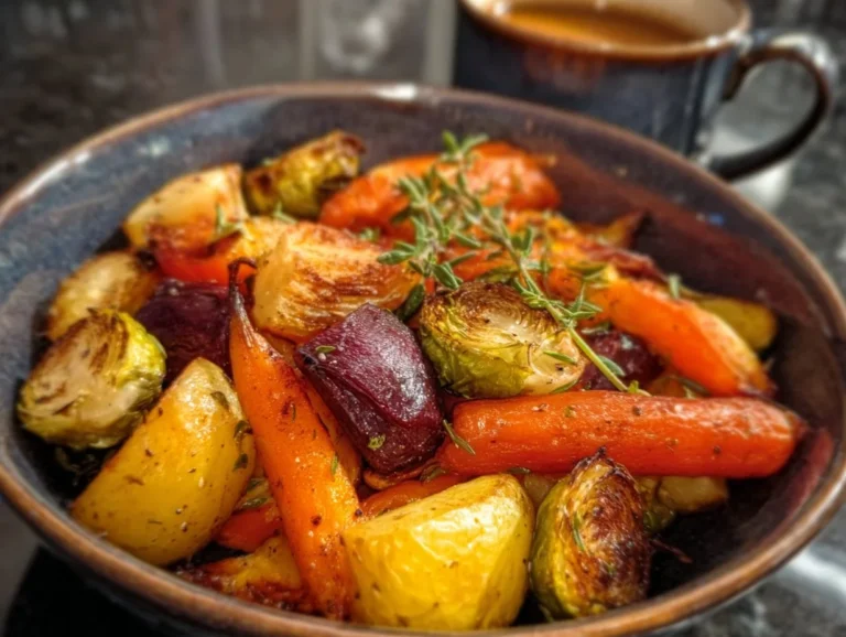 Maple Dijon Roasted Vegetables Recipe: A Flavorful, Easy Delight This recipe for Maple Dijon Roasted Vegetables is perfect for any meal. Packed with flavor and easy to make, these roasted veggies are a must-try! Maple Dijon Roasted Vegetables