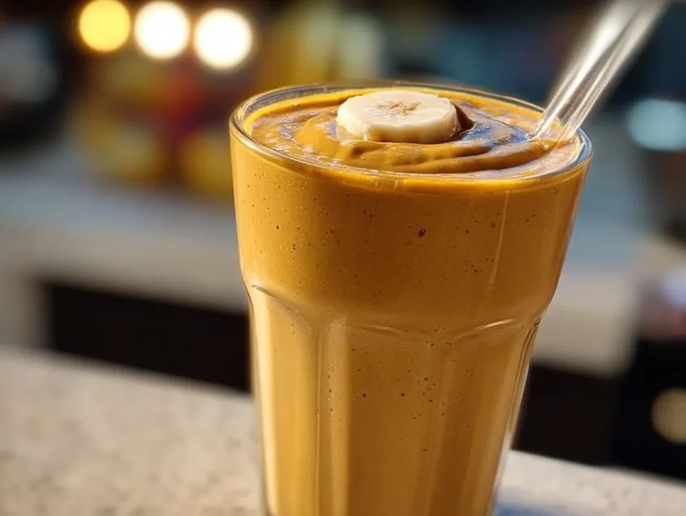 This delicious Banana Chamomile Tea Smoothie combines the soothing properties of chamomile with the rich flavor of bananas, providing a nutritious start to your day. Packed with healthy ingredients, it's a perfect balance of taste and nourishment for both breakfast and a delightful mid-afternoon treat. Banana Chamomile Tea Smoothie