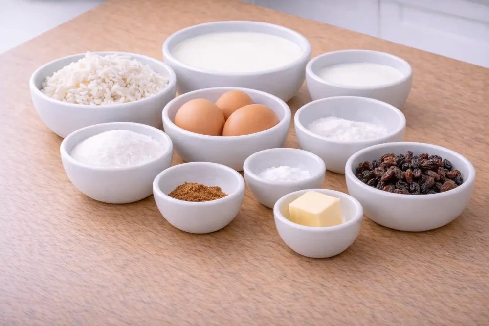 Old Fashioned Rice Pudding Recipe: A Nostalgic Delight rice pudding ingredients ingredients