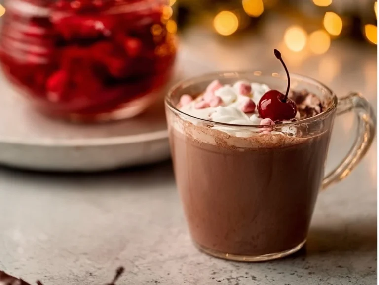 Cozy up with a delightful mug of Slow Cooker Chocolate Covered Cherry Hot Chocolate. This creamy, decadent drink combines chocolate and cherry flavors, perfect for chilly days or festive gatherings. Made effortlessly in a slow cooker, it's a treat anyone can enjoy. Fill your home with warmth and sweetness! chocolate covered cherry hot chocolate