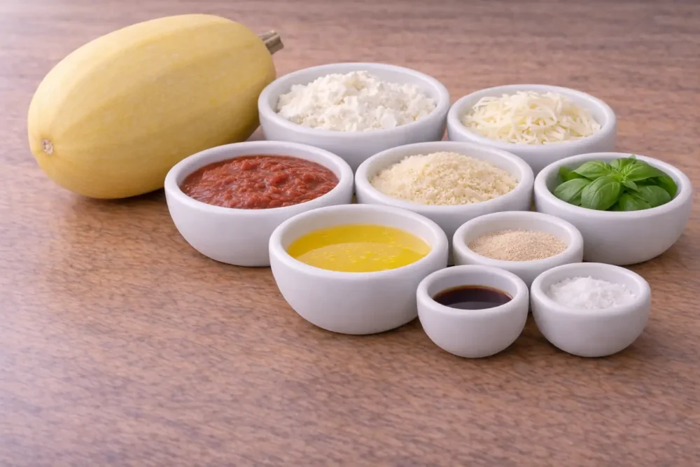 spaghetti squash casserole ingredients