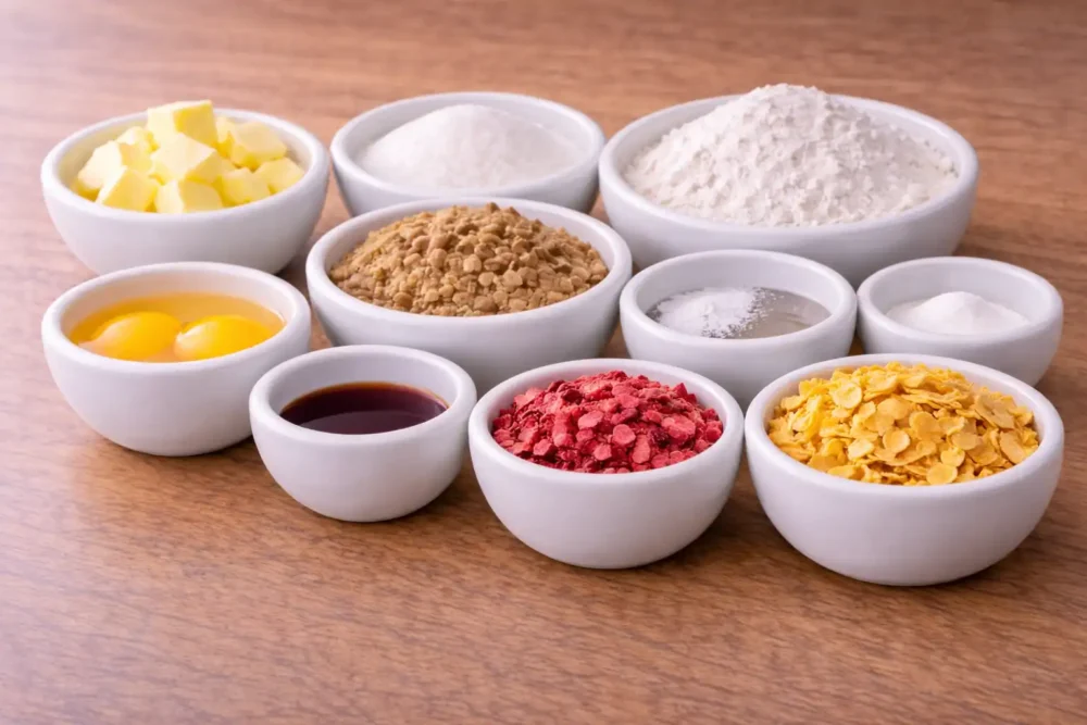 Strawberry Crunch Cookies: A Tasty Twist on Classic Treats strawberry crunch cookies ingredients