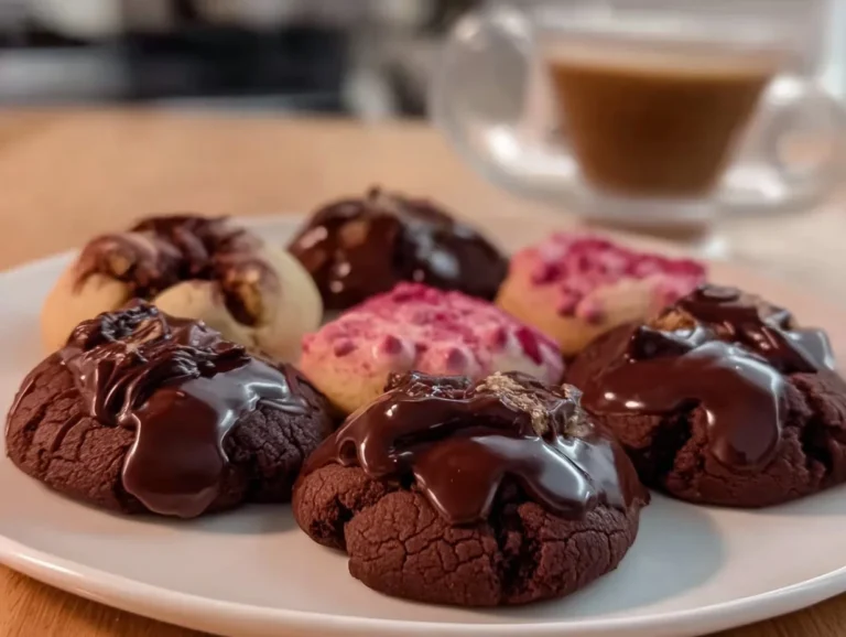 Experience the joy of baking with Valentine Ganache Cookies, a delightful combination of rich chocolate and luscious raspberry flavors. These cookies are perfect for any occasion, especially Valentine’s Day. Prepare to impress your loved ones and indulge in this simple yet mouthwatering treat! Valentine Ganache Cookies