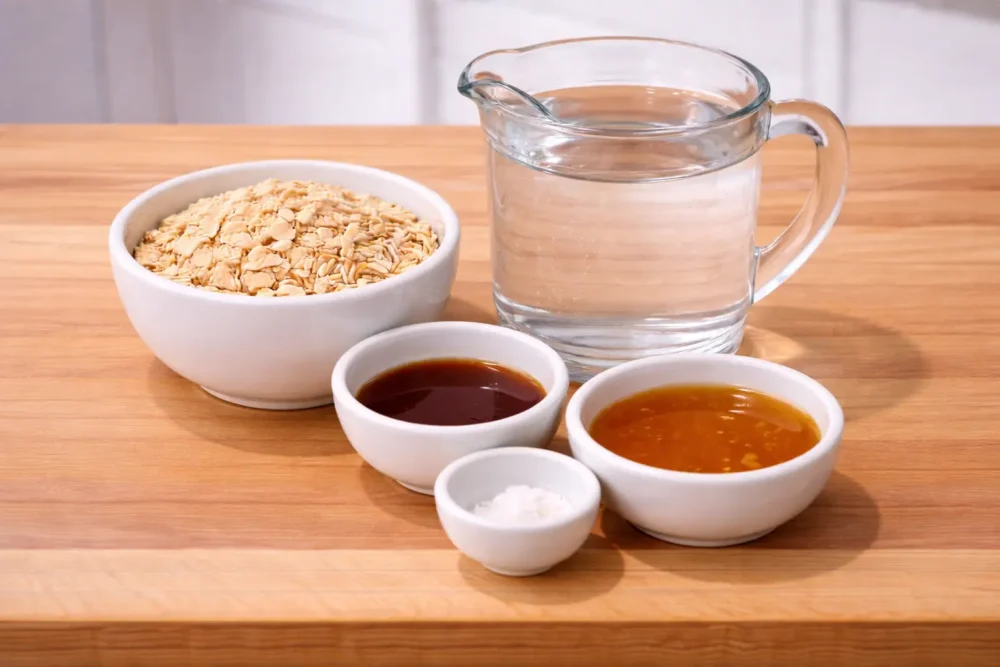 vanilla oat milk ingredients