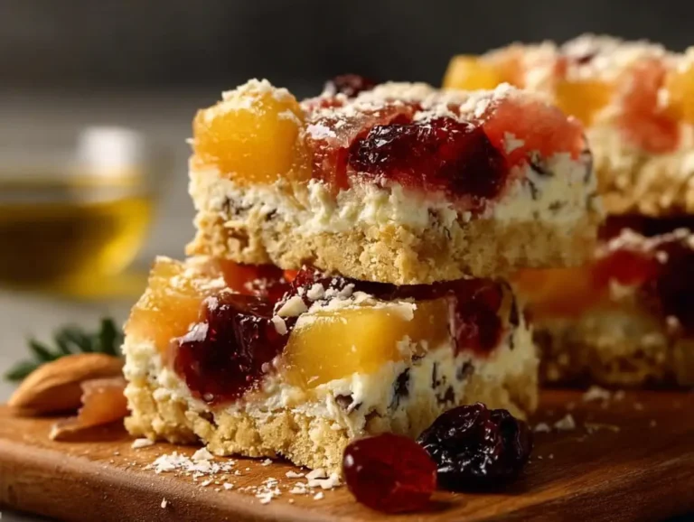 Florida Fruit Bars: A Refreshing Summer Delight Colorful Florida Fruit Bars made with fresh fruits and natural ingredients