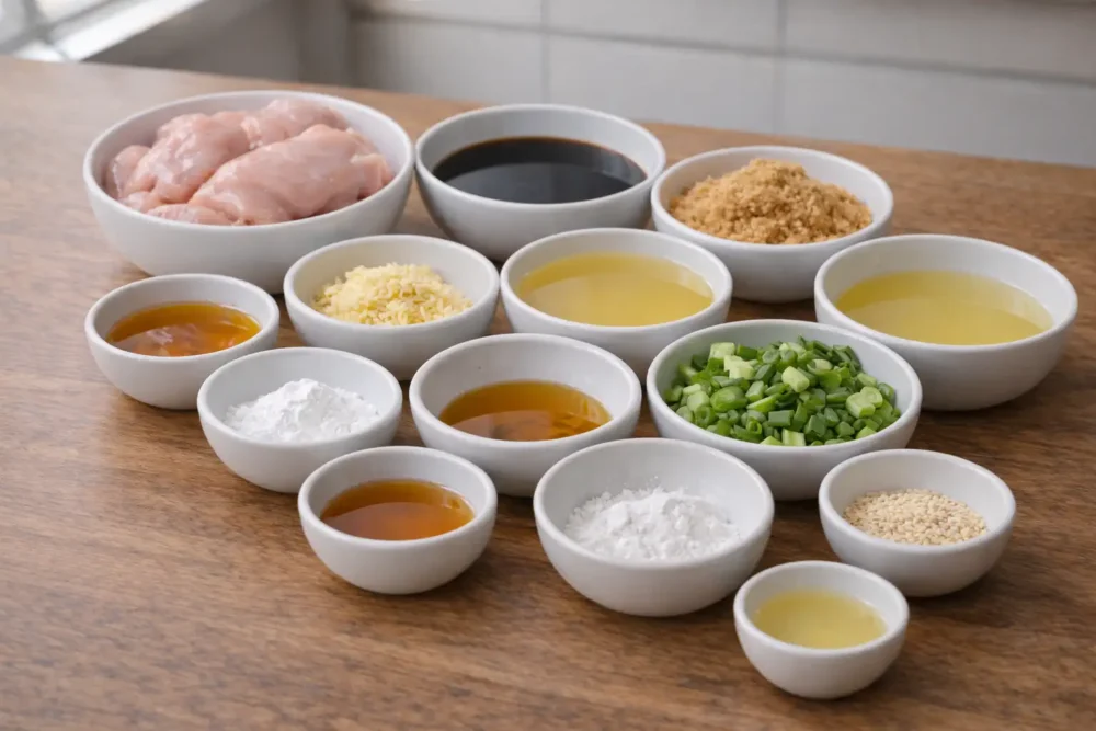 Hawaiian Teriyaki Chicken ingredients