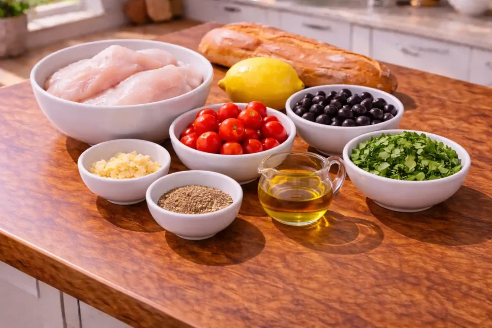 Mediterranean Baked Fish