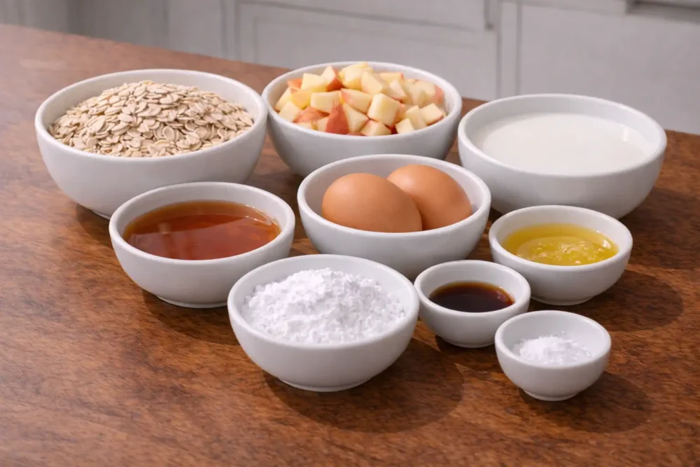 Oatmeal Apple Breakfast Bake