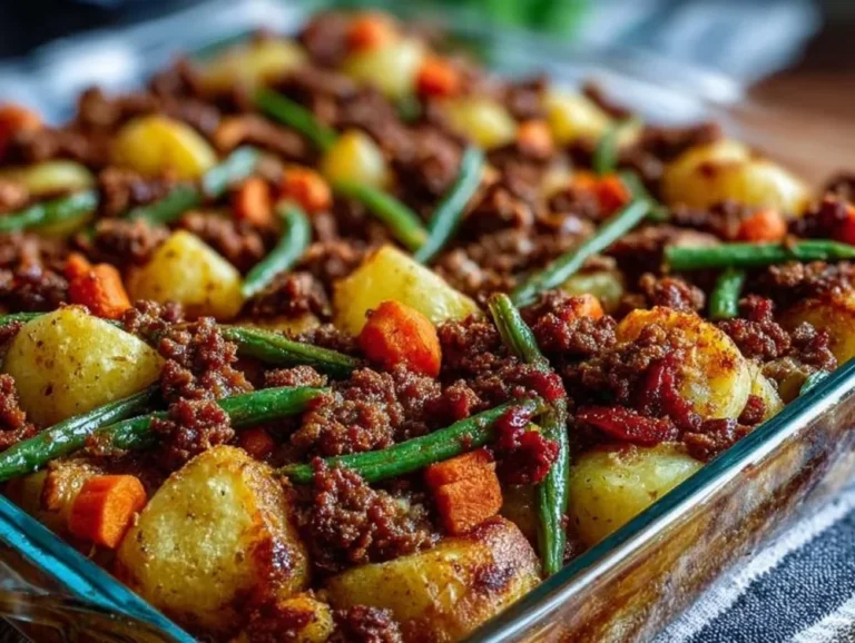 This Amish Winter Bliss Casserole is a comforting and hearty dish that perfectly embodies the spirit of home cooking. With layers of wholesome ingredients, it's not only easy to make but also packs a flavorful punch, making it a go-to for chilly days. Winter Bliss Casserole