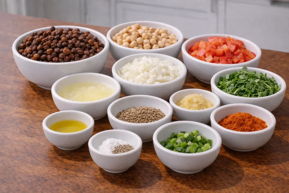  authentic black chickpea curry 