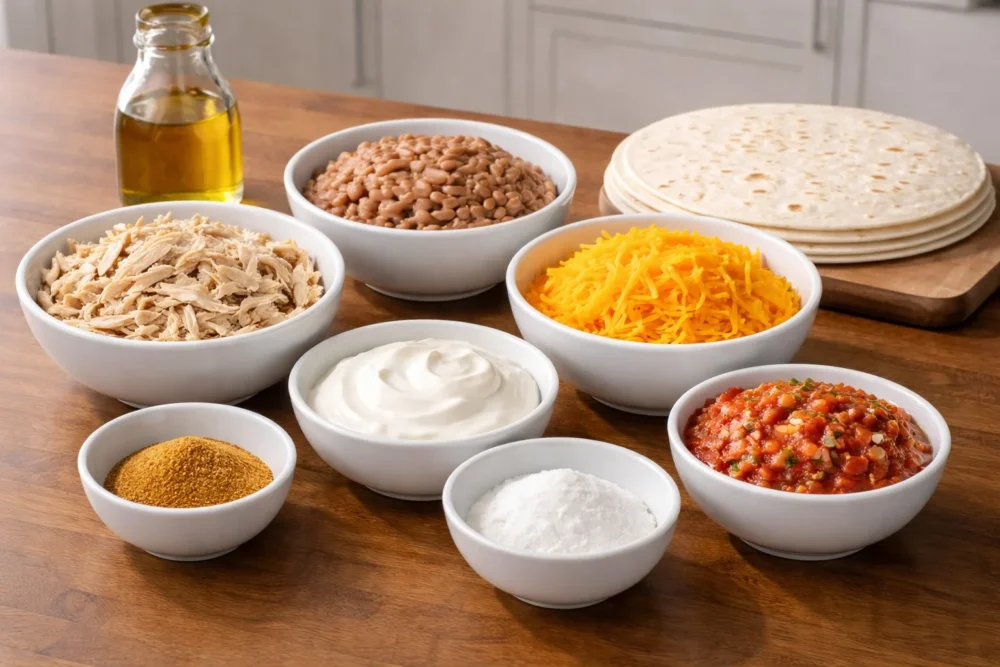 Chicken Chimichangas