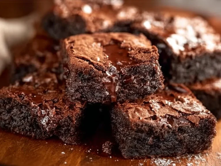Healthy brownies made with nutritious ingredients for a guilt-free treat